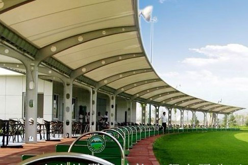 休閑場所膜結構